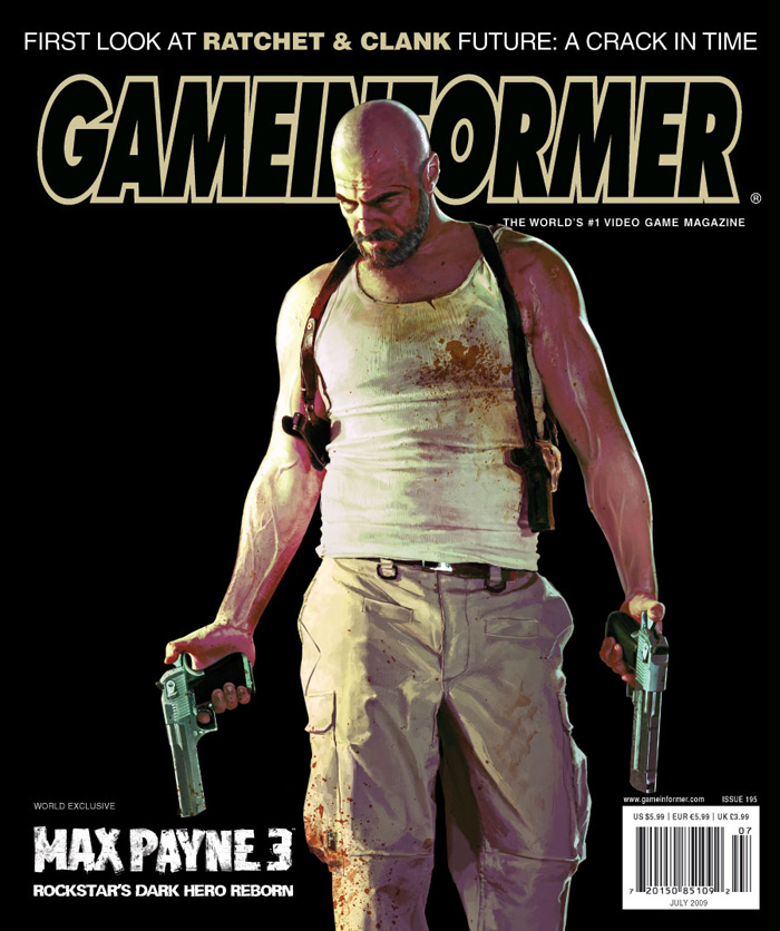 Обложка июльского номера Gameinformer из сообщества max_payne_ru